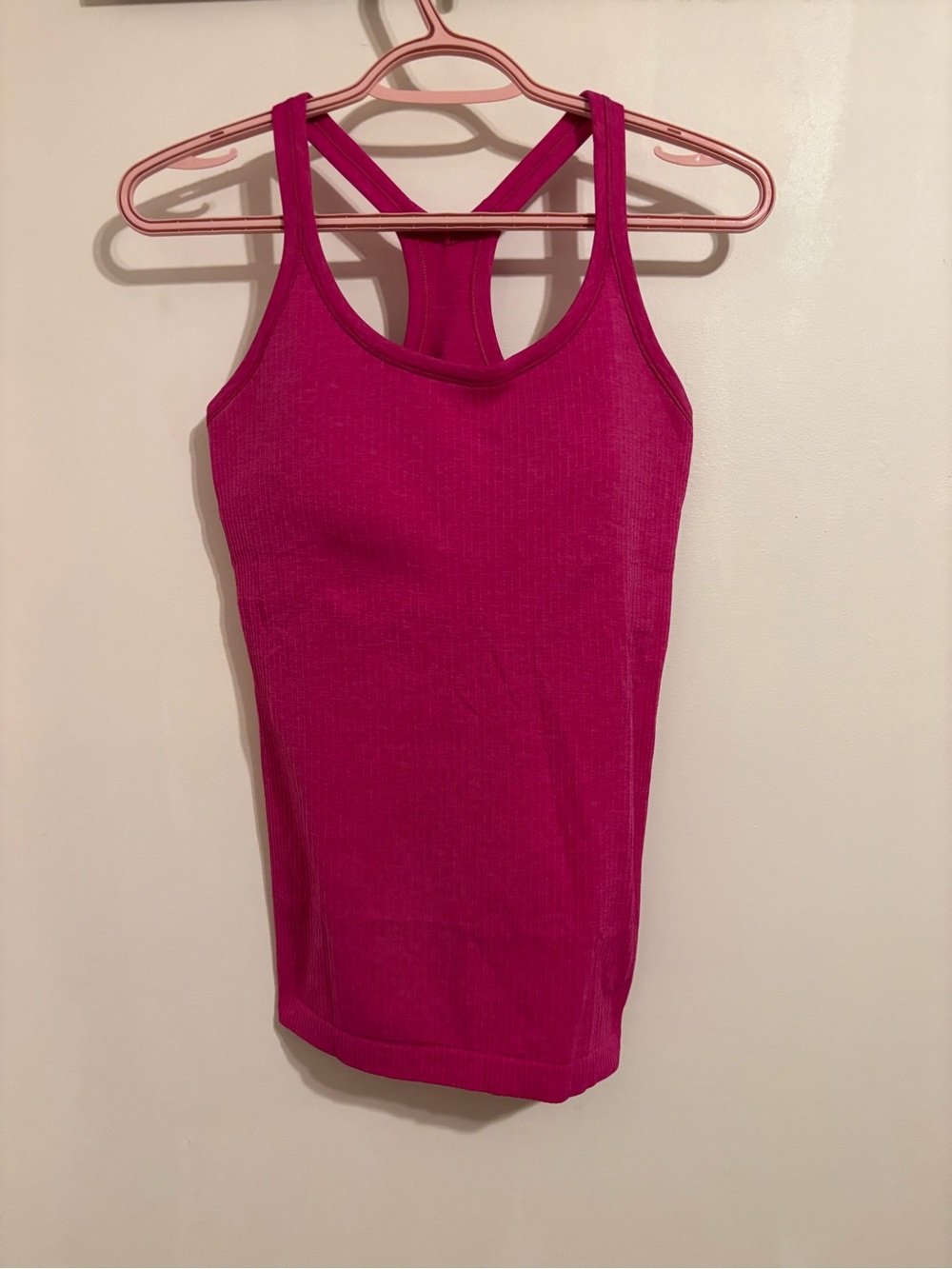 lululemon athletica Fuchsia Racerback Tank